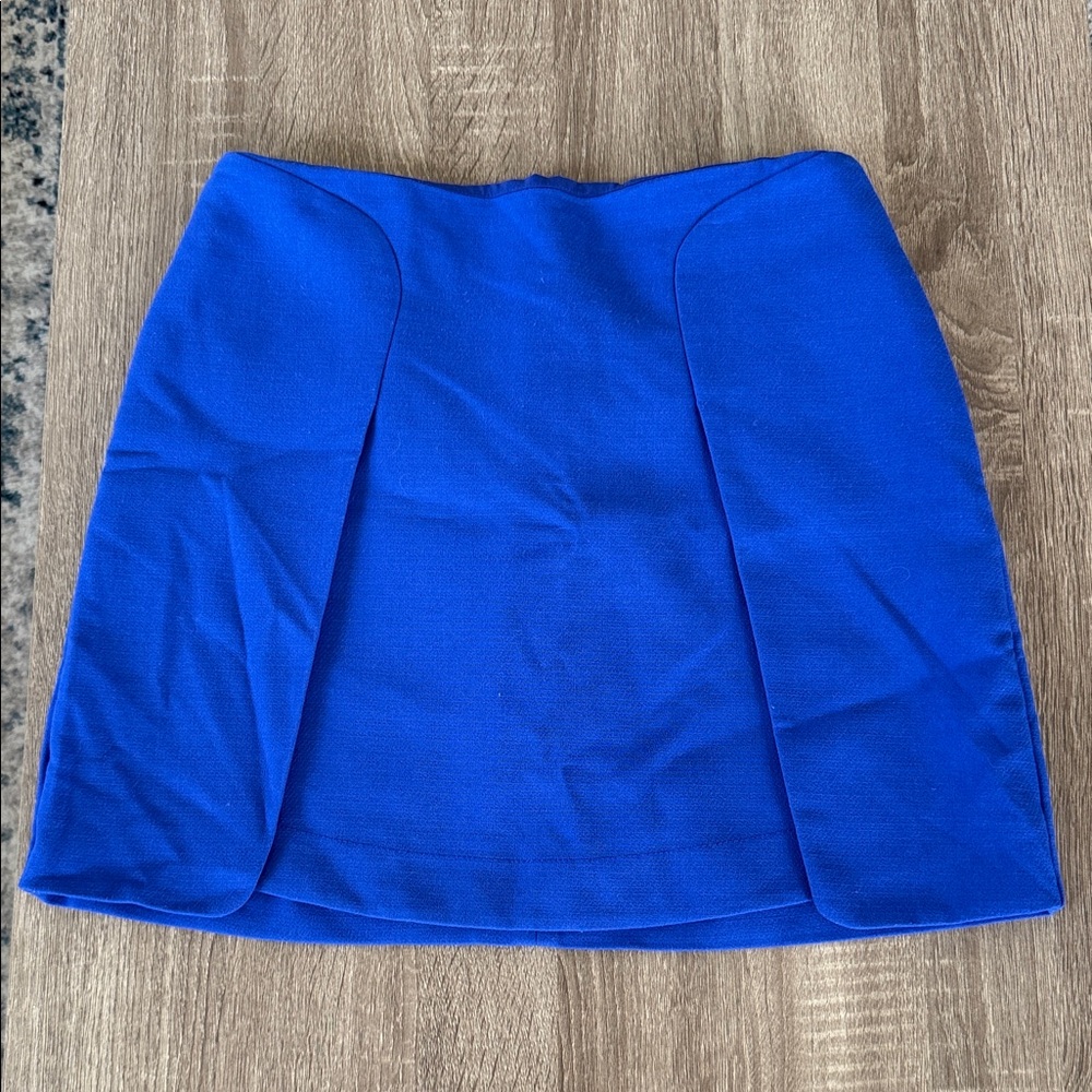 Banana Republic Vibrant Blue Mini Skirt